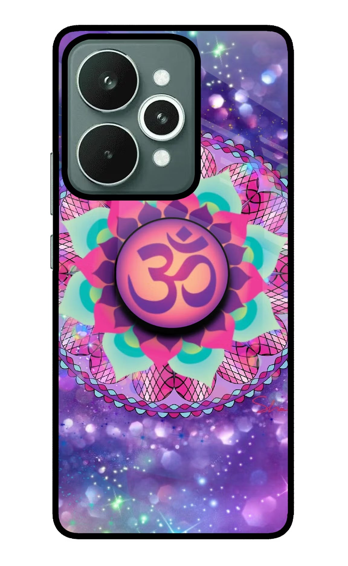 Om Purple Realme 15 Pop Case