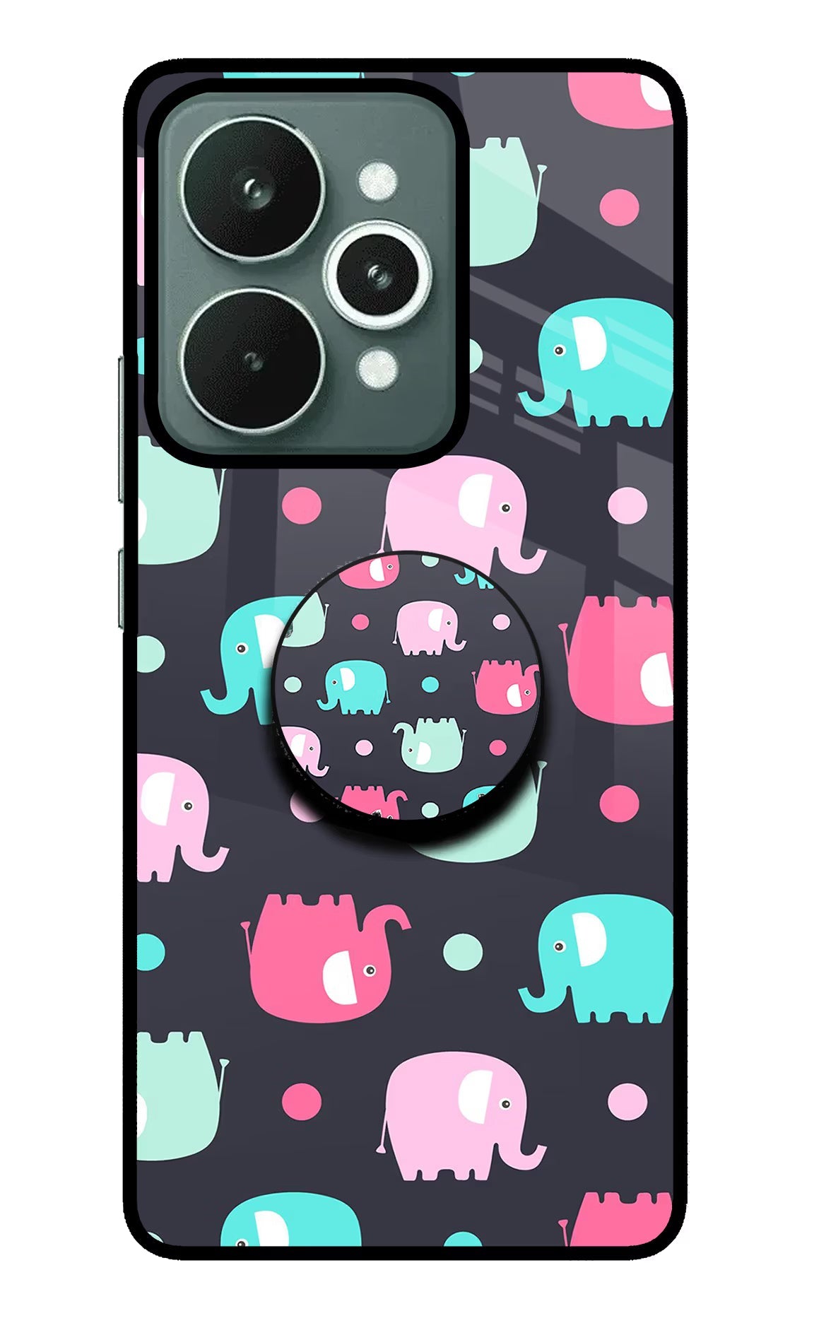 Baby Elephants Realme 15 Pop Case