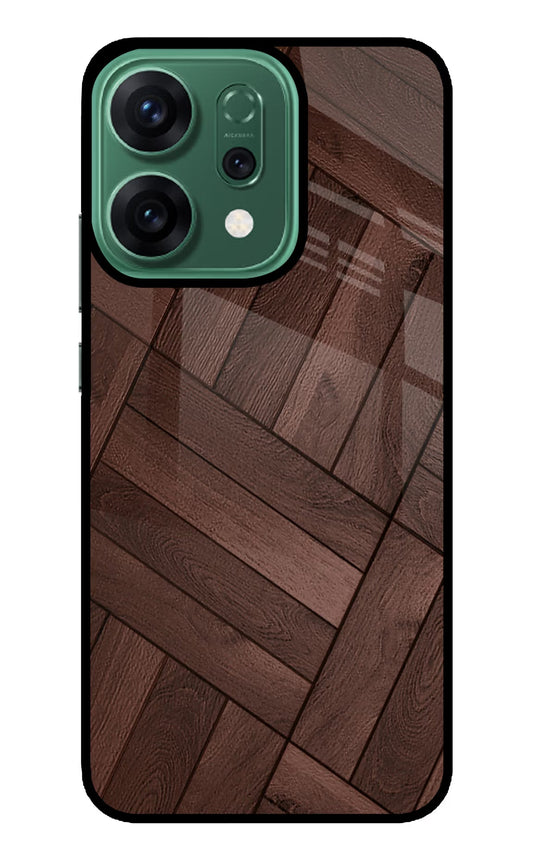 Wooden Texture Design Oppo Reno14 5G Back Cover