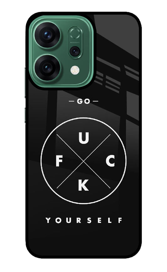 Go Fuck Yourself Oppo Reno14 5G Back Cover