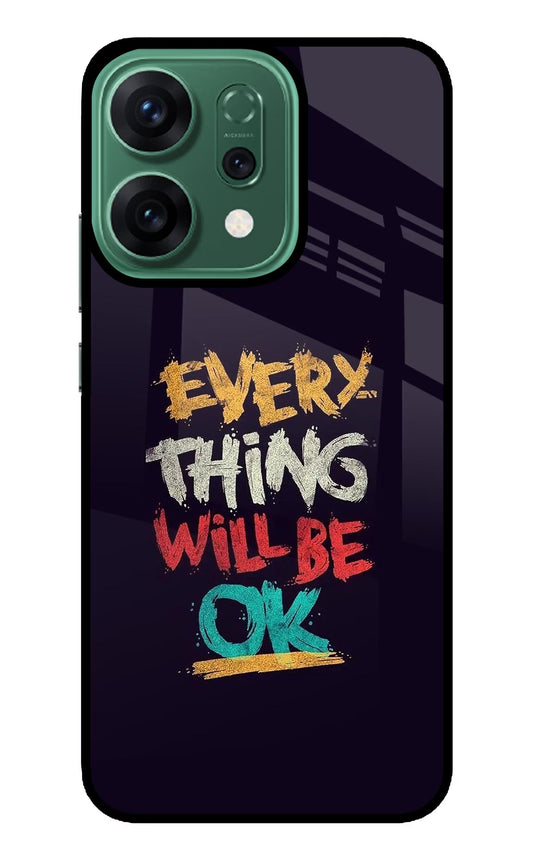 Everything Will Be Ok Oppo Reno14 5G Back Cover
