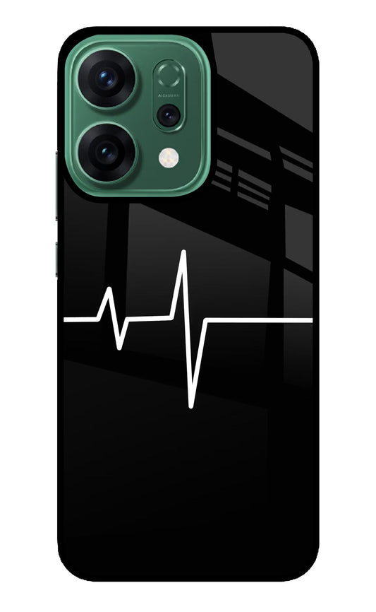 Heart Beats Oppo Reno14 5G Back Cover