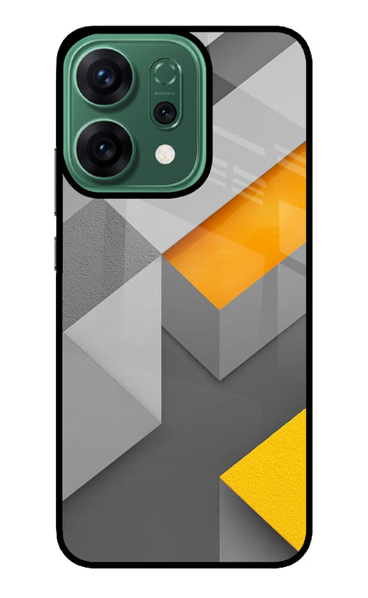 Abstract Oppo Reno14 5G Glass Case