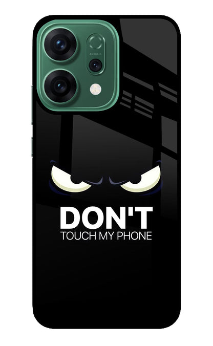 Don'T Touch My Phone Oppo Reno14 5G Back Cover