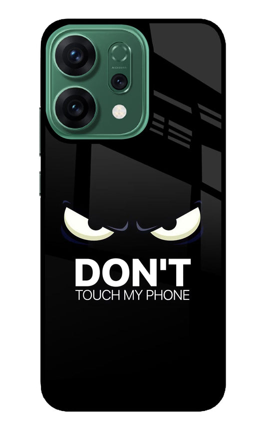Don'T Touch My Phone Oppo Reno14 5G Back Cover