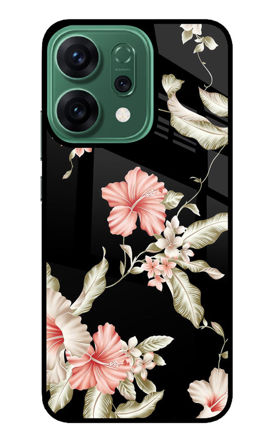 Flowers Oppo Reno14 5G Back Cover