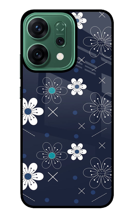 Flowers Oppo Reno14 5G Back Cover