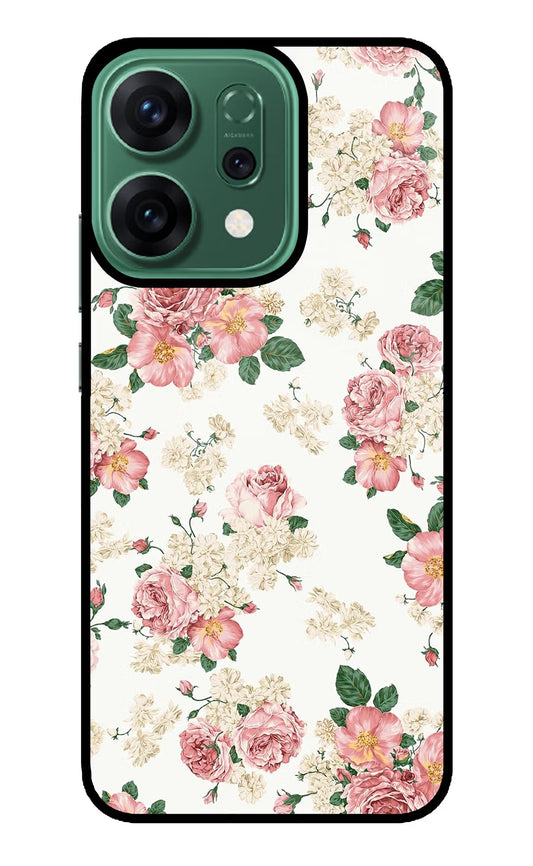 Flowers Oppo Reno14 5G Back Cover