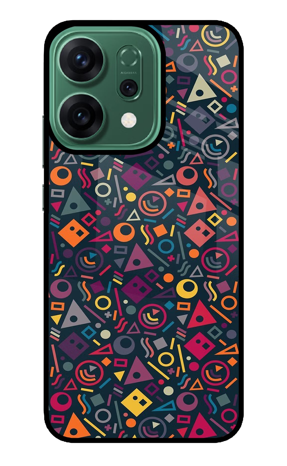 Geometric Abstract Oppo Reno14 5G Glass Case