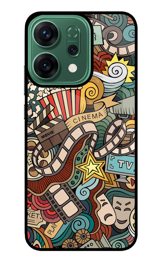 Cinema Abstract Oppo Reno14 5G Back Cover