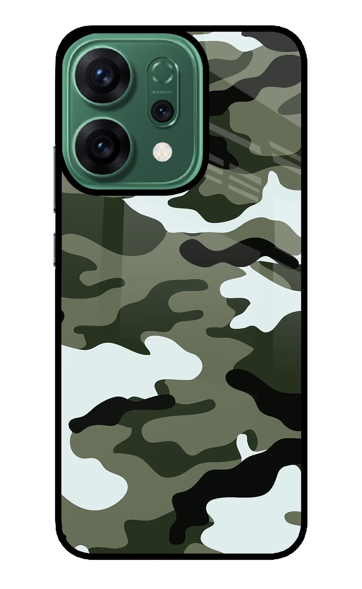 Camouflage Oppo Reno14 5G Back Cover