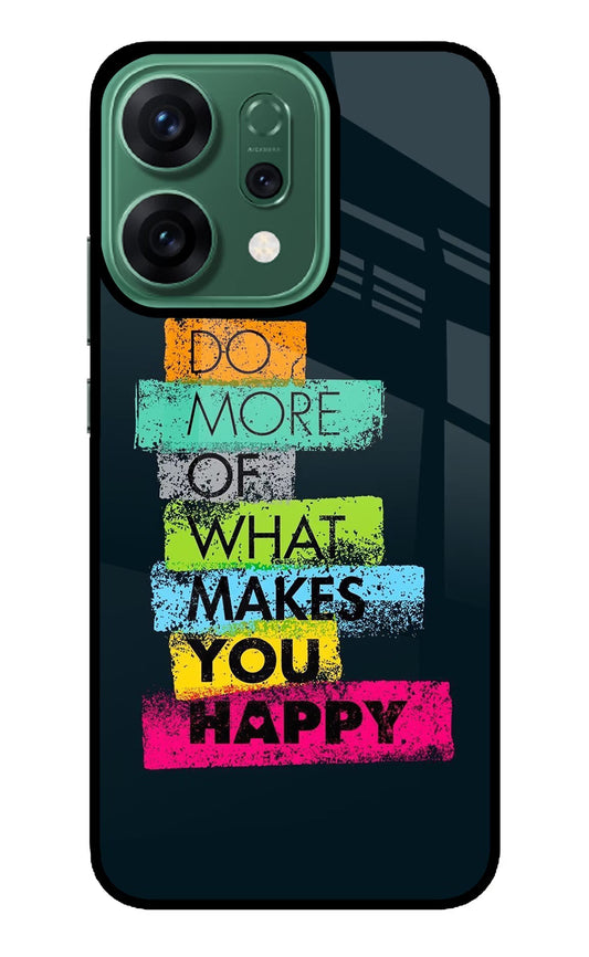 Do More Of What Makes You Happy Oppo Reno14 5G Back Cover