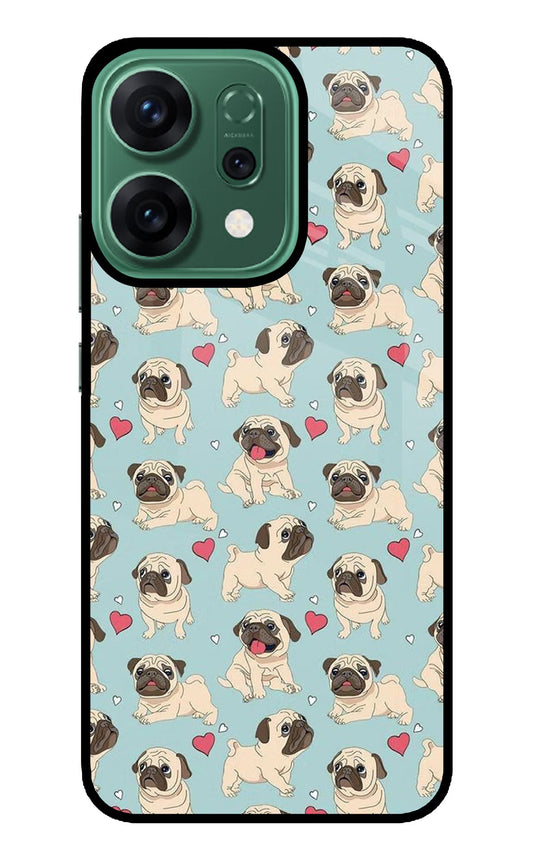 Pug Dog Oppo Reno14 5G Back Cover