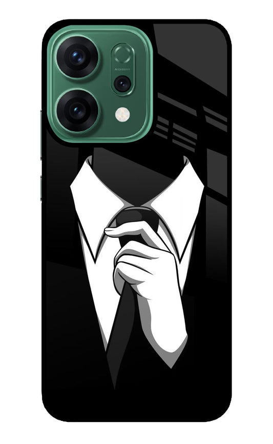 Black Tie Oppo Reno14 5G Back Cover