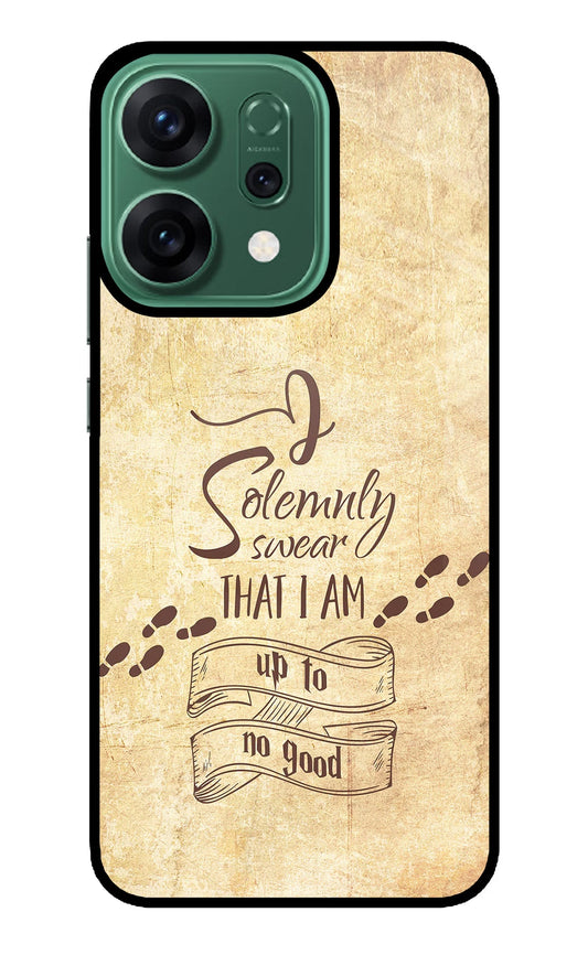 I Solemnly swear that i up to no good Oppo Reno14 5G Back Cover