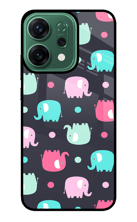 Elephants Oppo Reno14 5G Back Cover