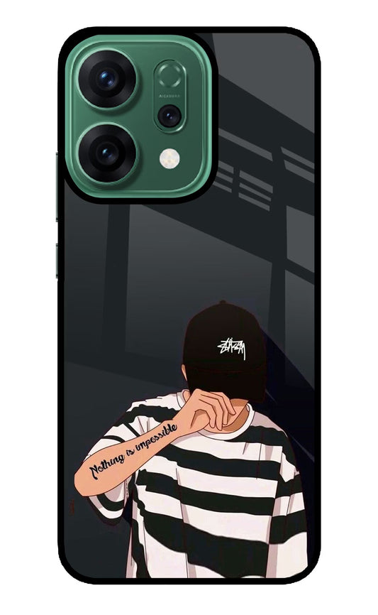 Aesthetic Boy Oppo Reno14 5G Back Cover