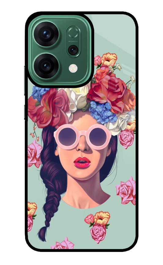 Pretty Girl Oppo Reno14 5G Back Cover