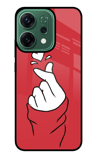 Korean Love Sign Oppo Reno14 5G Back Cover