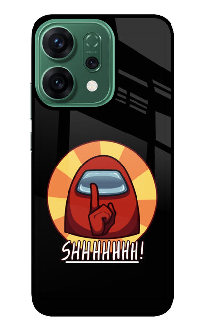 Among Us Shhh! Oppo Reno14 5G Back Cover