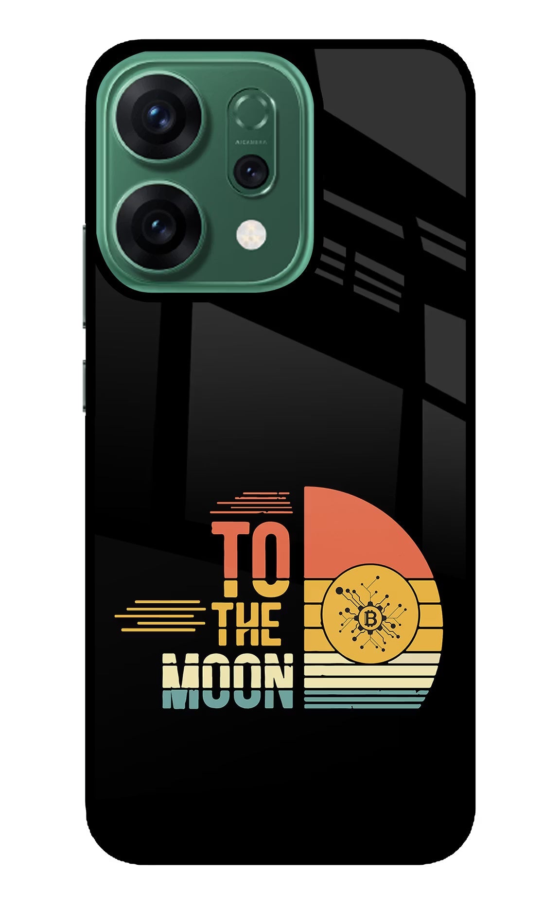 To the Moon Oppo Reno14 5G Glass Case