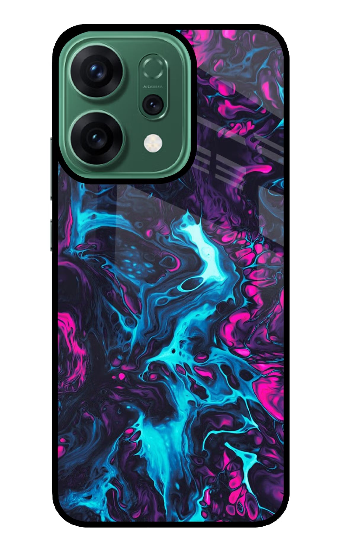 Abstract Oppo Reno14 5G Glass Case