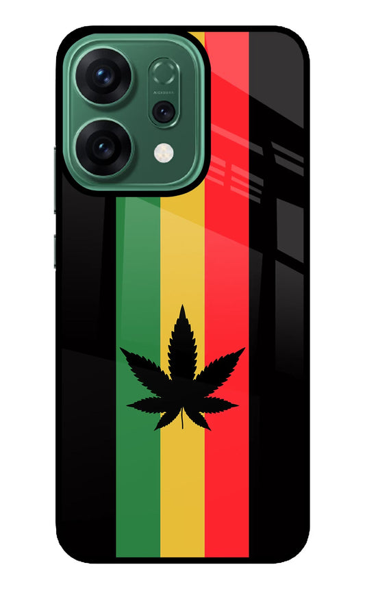 Weed Flag Oppo Reno14 5G Back Cover