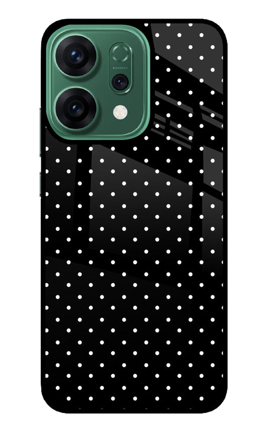 White Dots Oppo Reno14 5G Back Cover