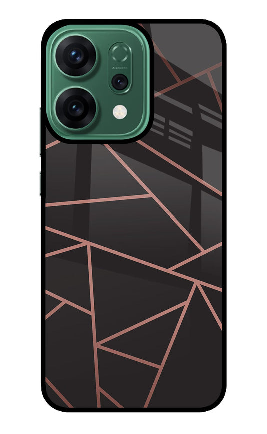 Geometric Pattern Oppo Reno14 5G Back Cover