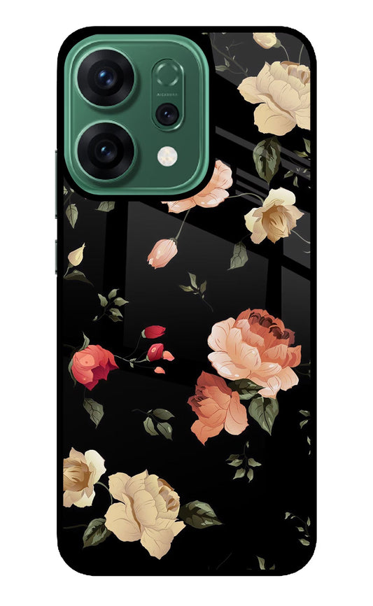 Flowers Oppo Reno14 5G Back Cover