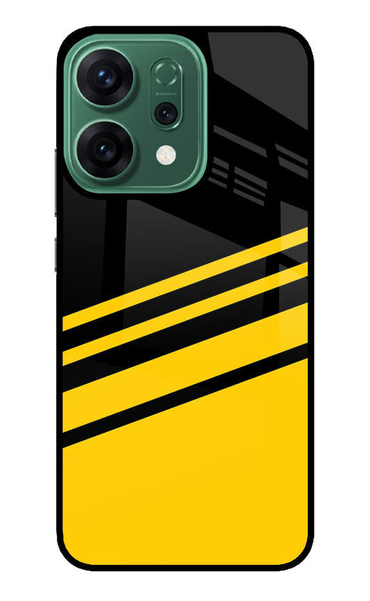Yellow Shades Oppo Reno14 5G Back Cover