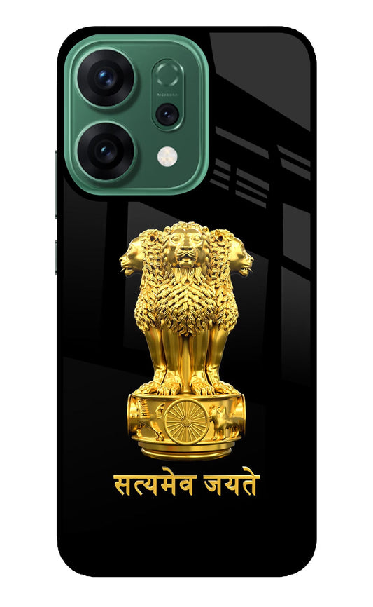 Satyamev Jayate Golden Oppo Reno14 5G Back Cover