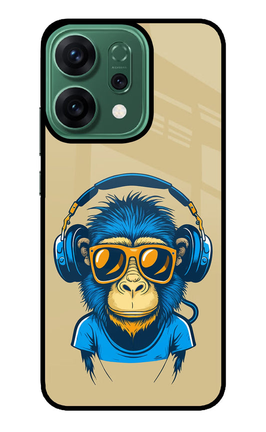 Monkey Headphone Oppo Reno14 5G Back Cover