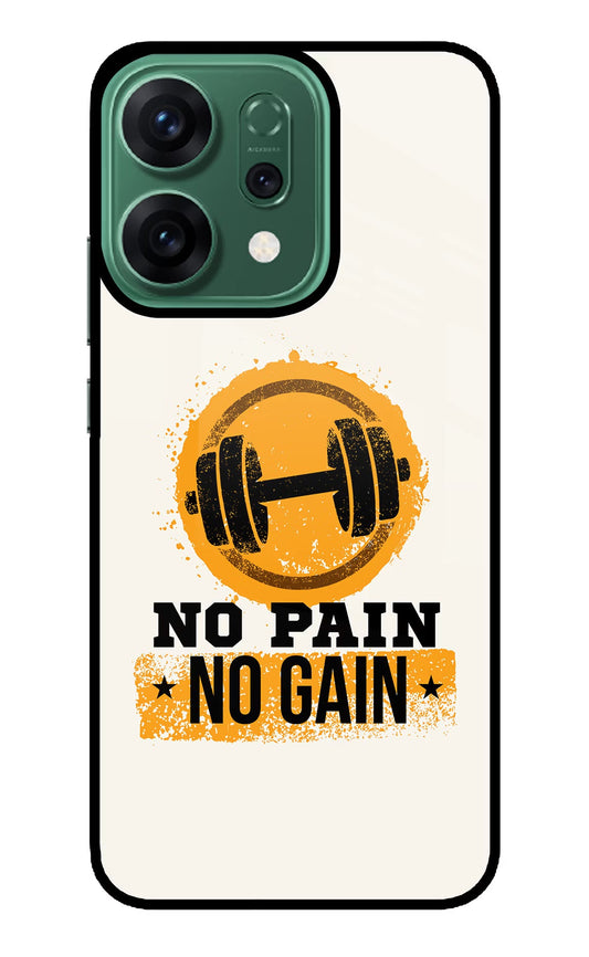No Pain No Gain Oppo Reno14 5G Back Cover