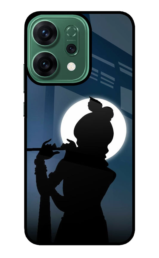Shri Krishna Silhouette Oppo Reno14 5G Back Cover