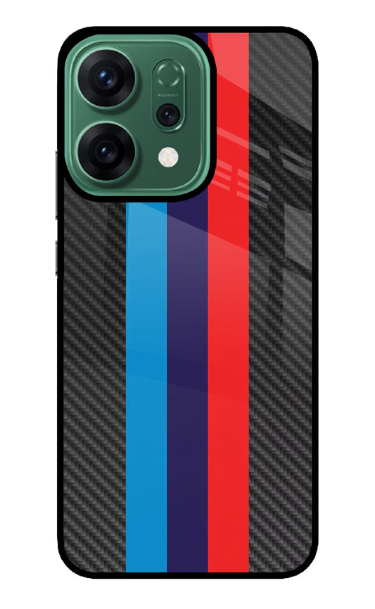 BMW Stripes Pattern Oppo Reno14 5G Back Cover