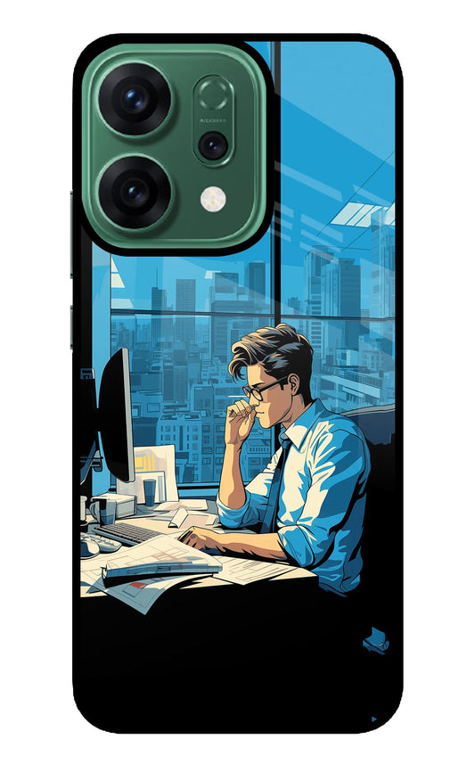 Focused Hustler (AI Generated) Oppo Reno14 5G Back Cover