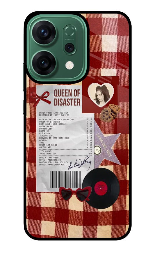Queen of Disaster Oppo Reno14 5G Back Cover
