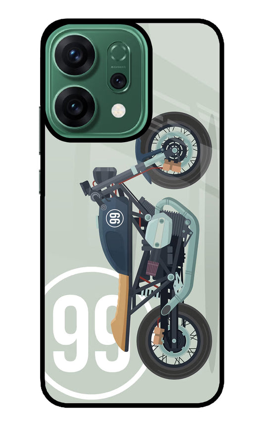 Classic Cafe Racer 99 Oppo Reno14 5G Back Cover