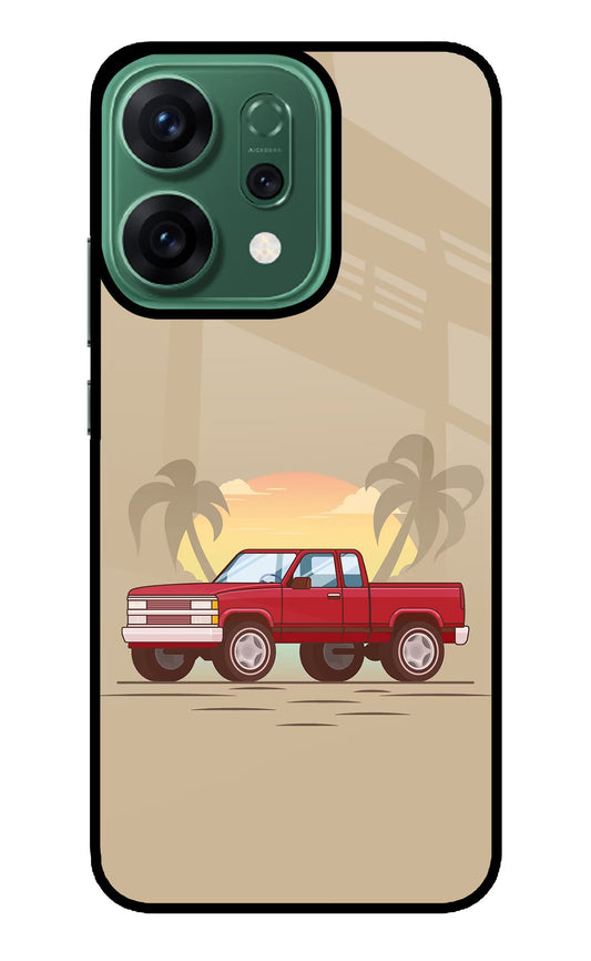 Desert Classic Drive Oppo Reno14 5G Back Cover