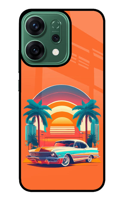 Palm Drive 80s Oppo Reno14 5G Back Cover