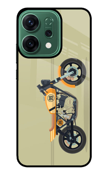 Vertical Speedster Oppo Reno14 5G Back Cover