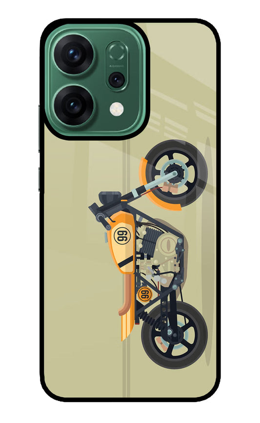 Vertical Speedster Oppo Reno14 5G Back Cover