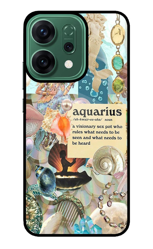 Aquarius Zodiac Oppo Reno14 5G Back Cover