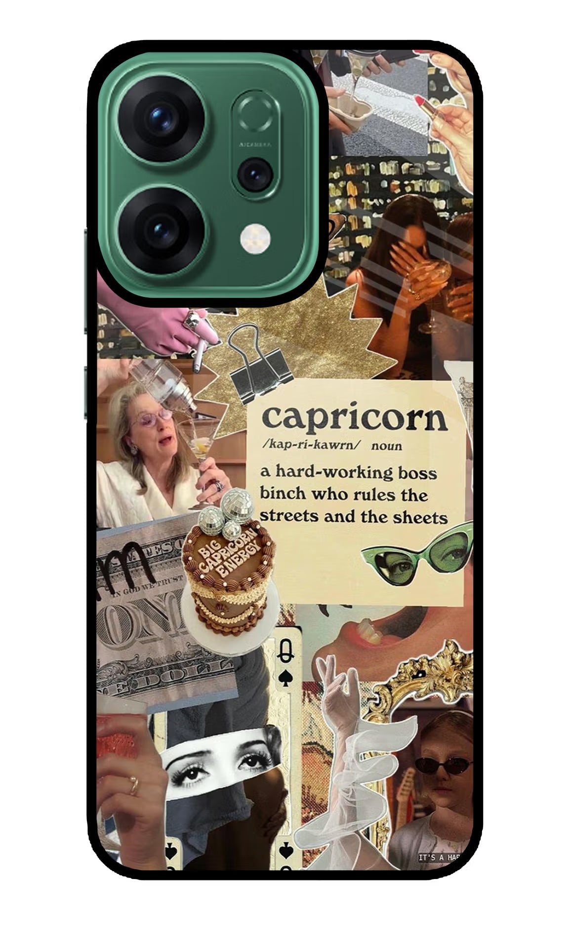 Capricorn Zodiac Oppo Reno14 5G Back Cover