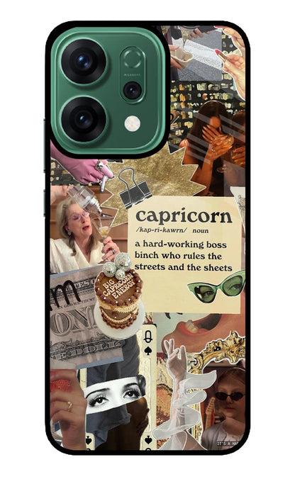 Capricorn Zodiac Oppo Reno14 5G Back Cover