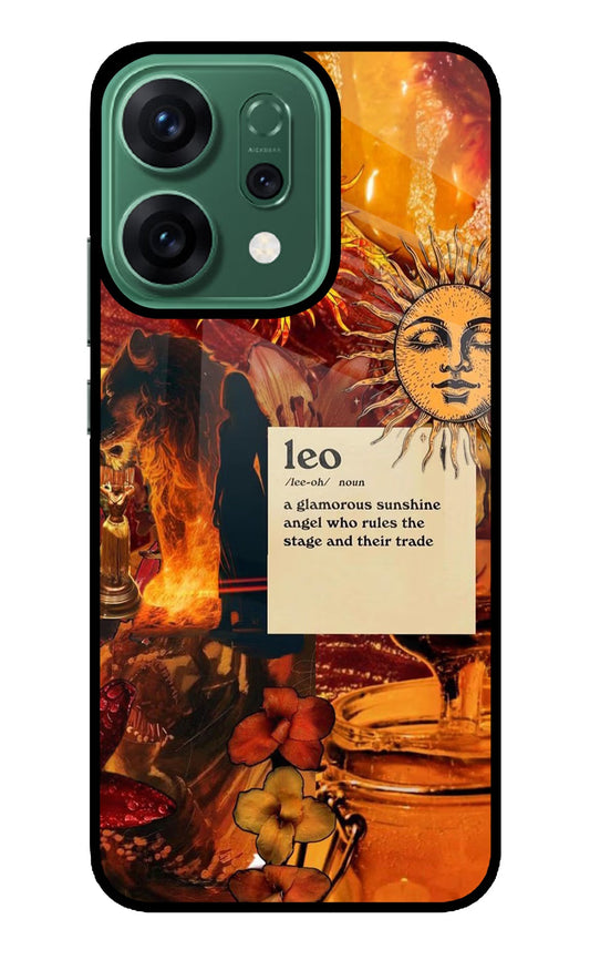 Leo Zodiac Oppo Reno14 5G Back Cover