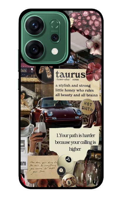 Taurus Zodiac Oppo Reno14 5G Back Cover