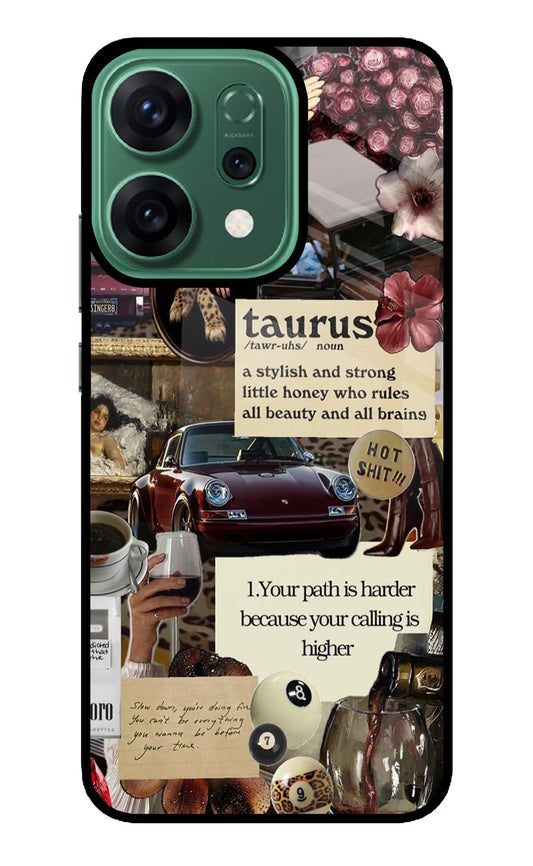 Taurus Zodiac Oppo Reno14 5G Back Cover