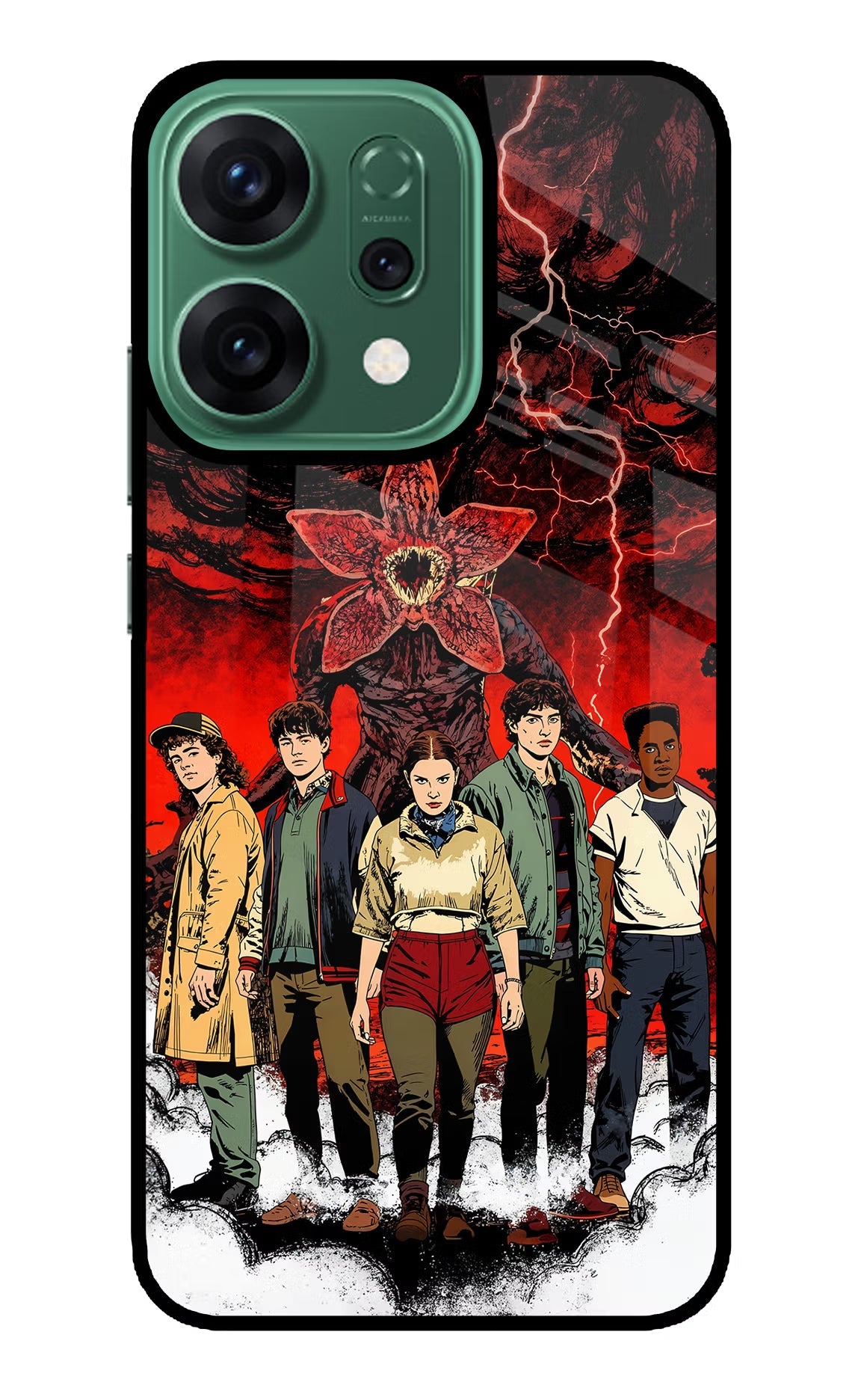Ordinary Things Characters Oppo Reno14 5G Glass Case